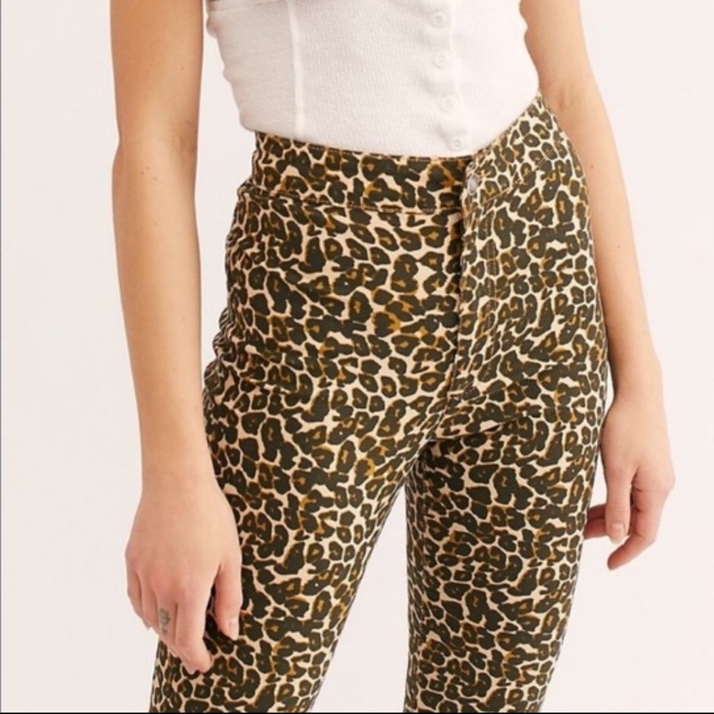 We The Free Belle Printed Skinny Jeans